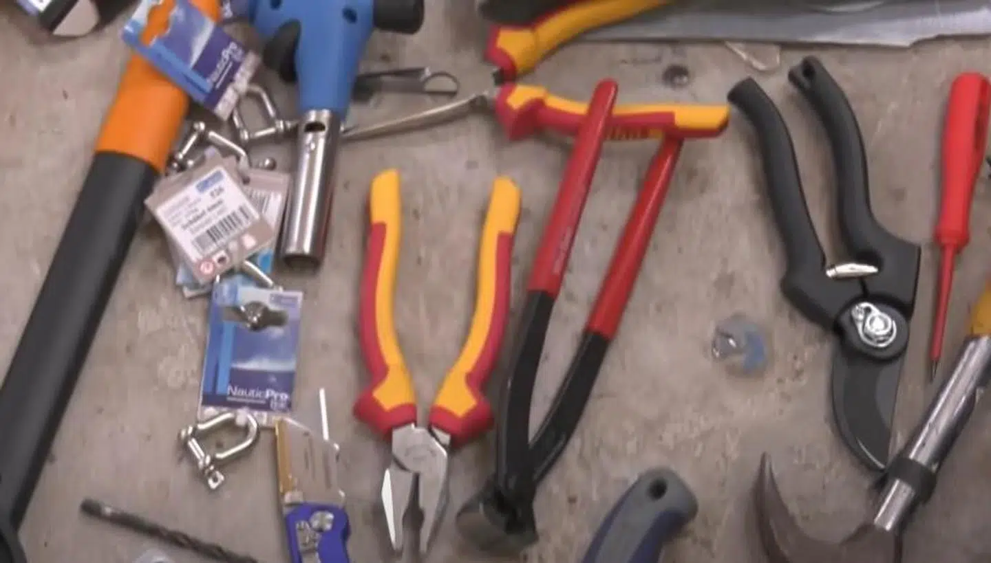 Foto fra en af torturcontainerne.