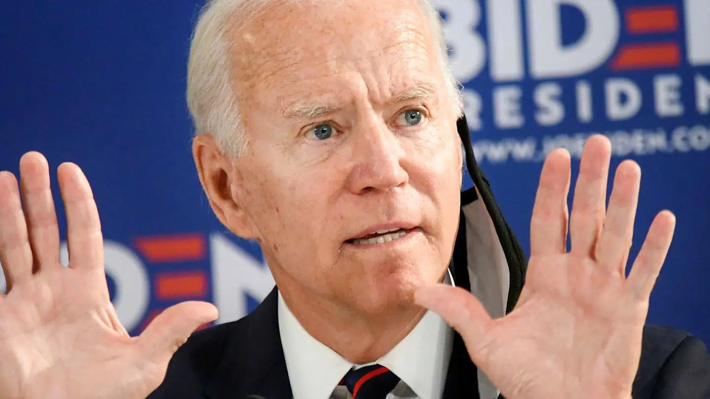 Joe Biden fører solidt på landsplan i meningsmålingerne godt fire måneder inden præsidentvalget i USA.