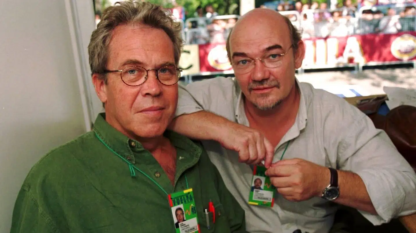 Jørgen Leth og Jørn Mader tilbage i 1995.