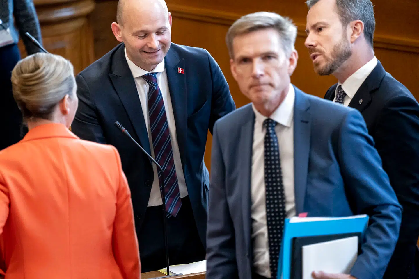 Kristian Thulesen Dahl beskyldes for at stå i spidsen for et 'rødt system-parti' uden respekt for almindelige mennesker. Sådan lyder beskyldningen fra Pernille Vermund, der er formand for Nye Borgerlige.