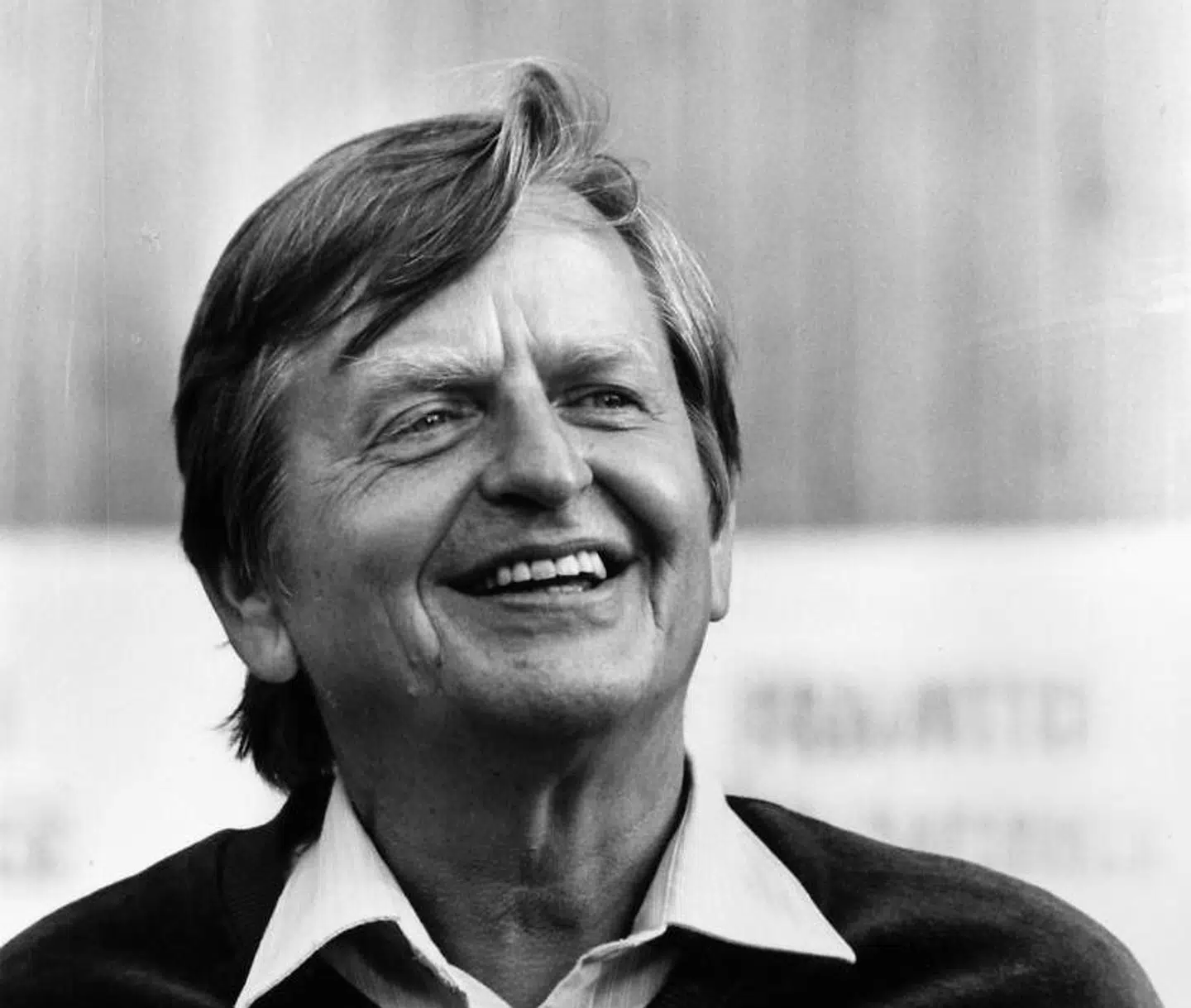 Olof Palme fotograferet i 1975.