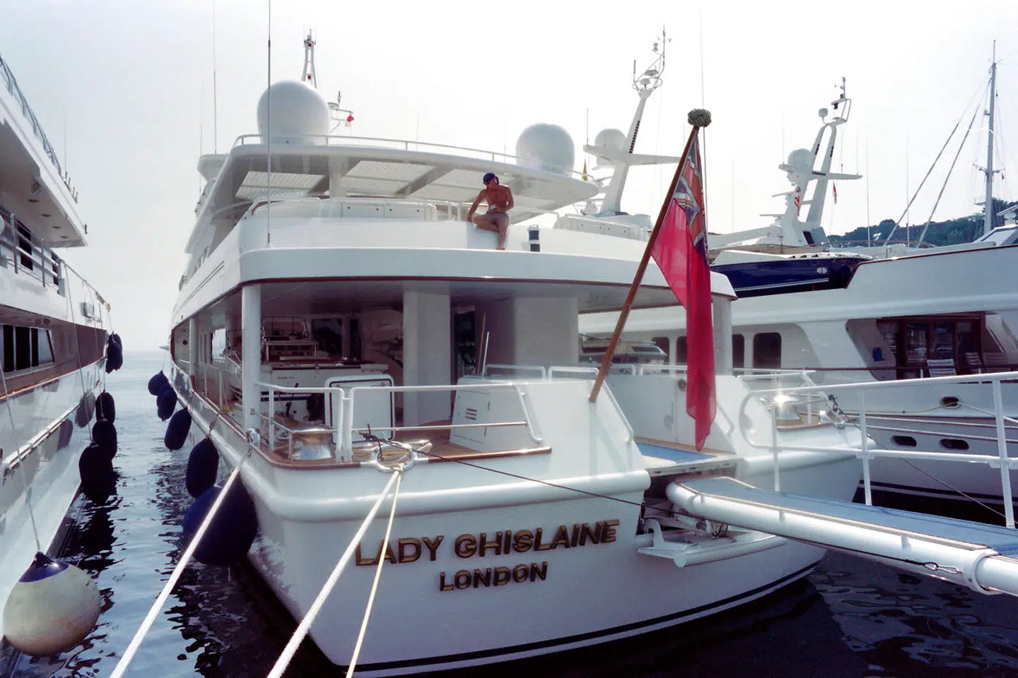 Robert Maxwells luksus yacht var opkaldt efter yndlingsdatteren. 'The Lady Ghislaine' hed den.