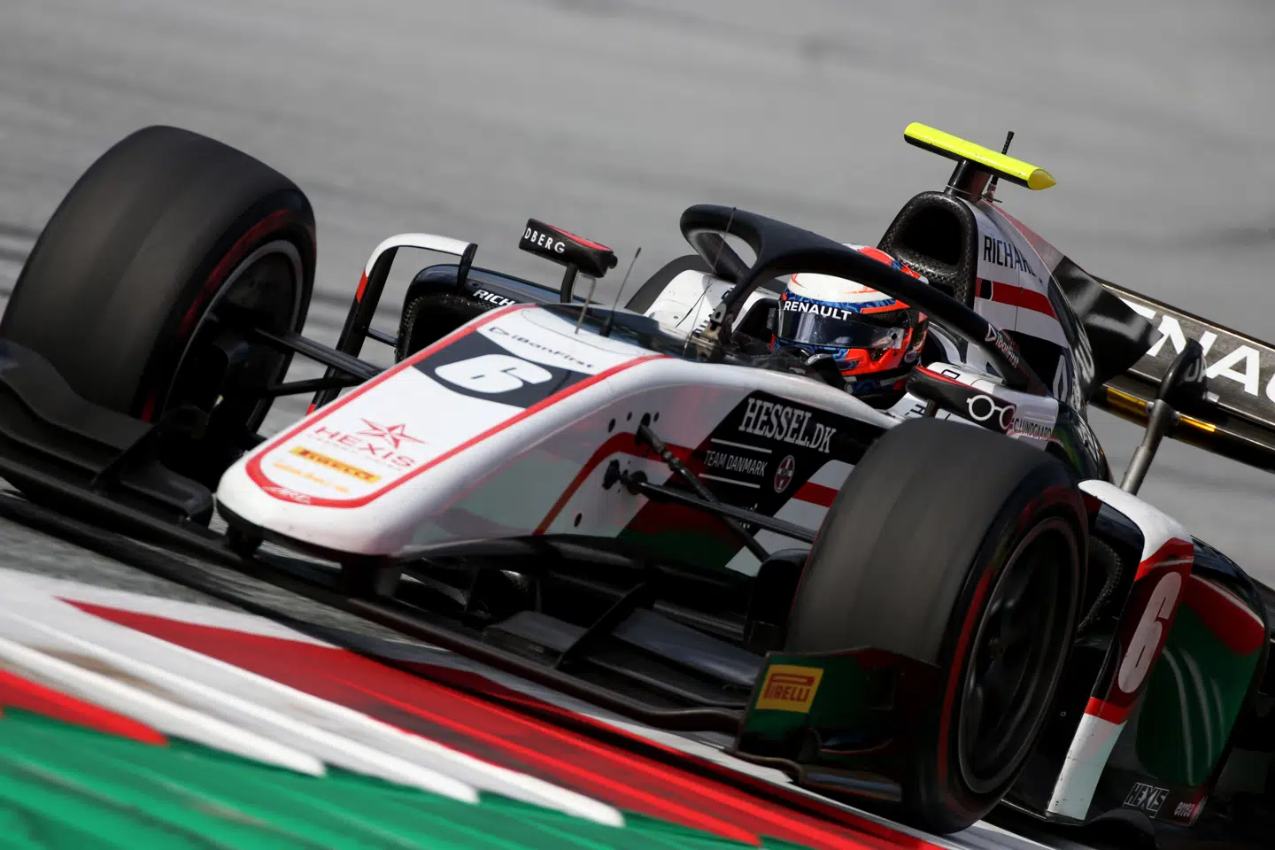 Den danske Formel 1-lærling Christian Lundgaard fik en flot sæsonstart i Formel 2 på Red Bull Ring