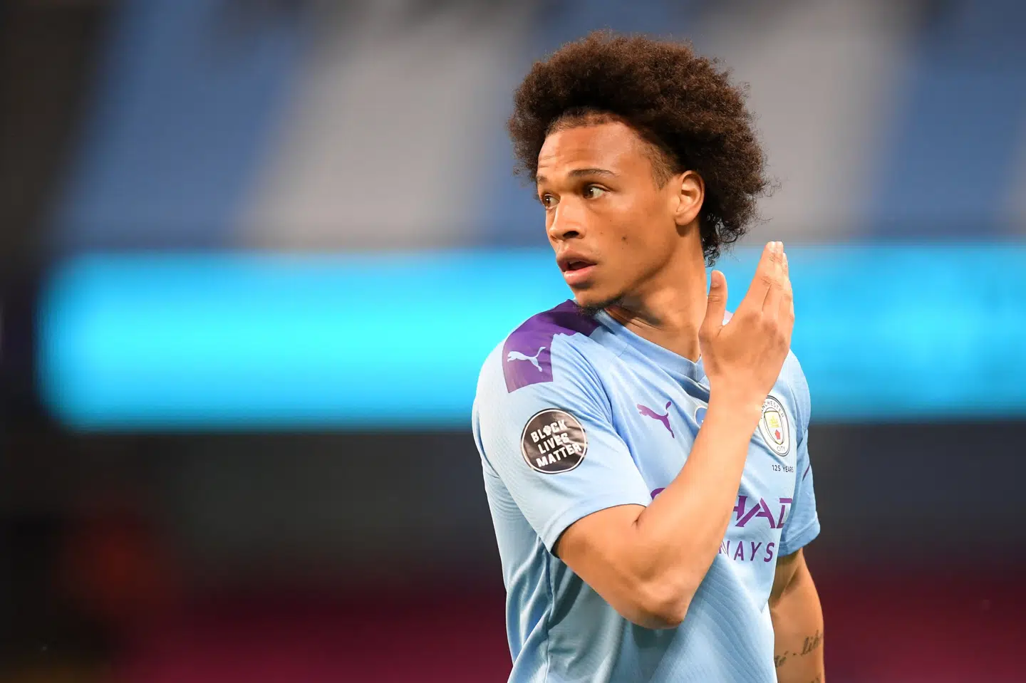 Efter fire år hos Manchester City vender Leroy Sané hjem til tysk bold, hvor han skal tørne ud for Bayern München. (Arkivfoto) Michael Regan/Reuters