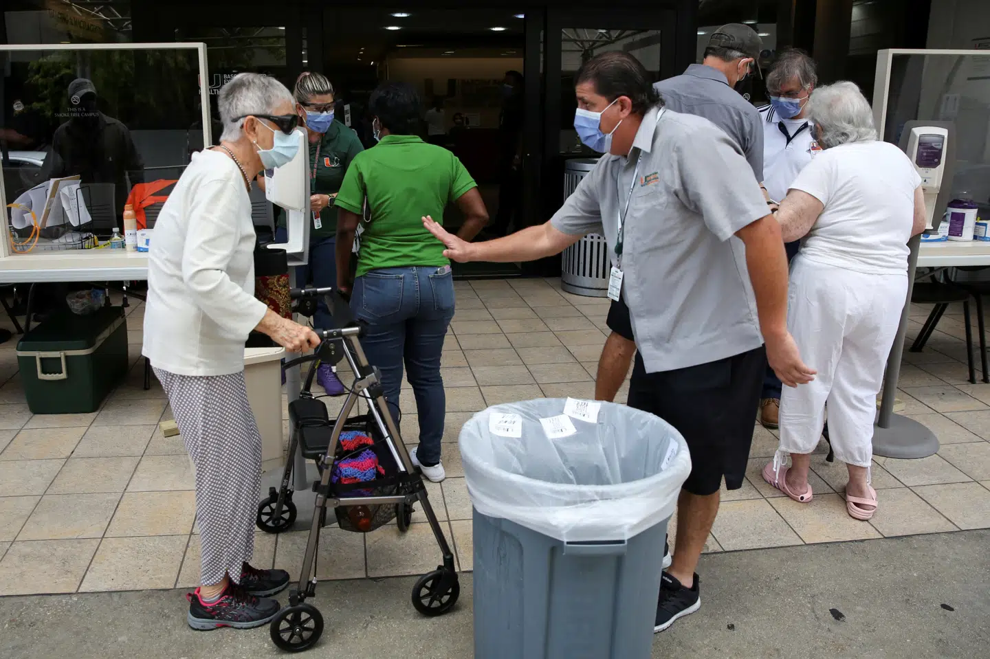 Delstaten Florida er en af USA's hårdest ramte af coronavirus. Marco Bello/Reuters