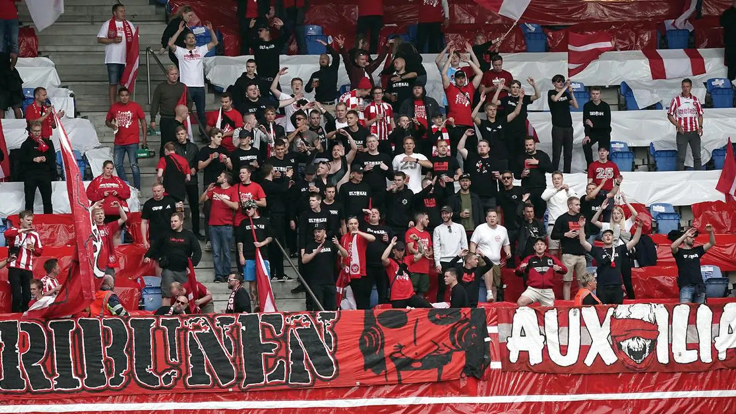 AaB-fans i onsdagens pokalfinale.
