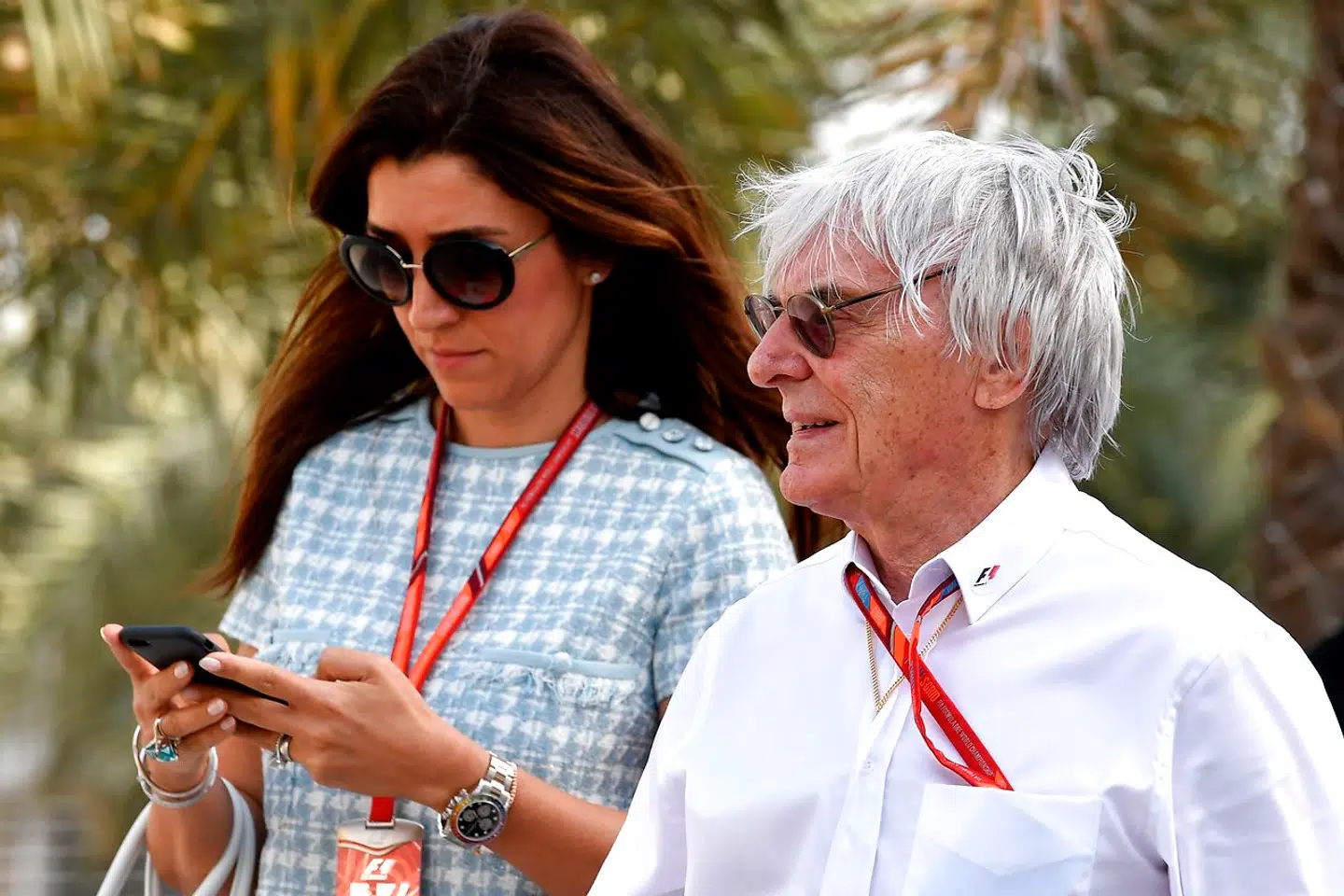 Bernie Ecclestone og Fabiana Flosi har været gift siden 2012.