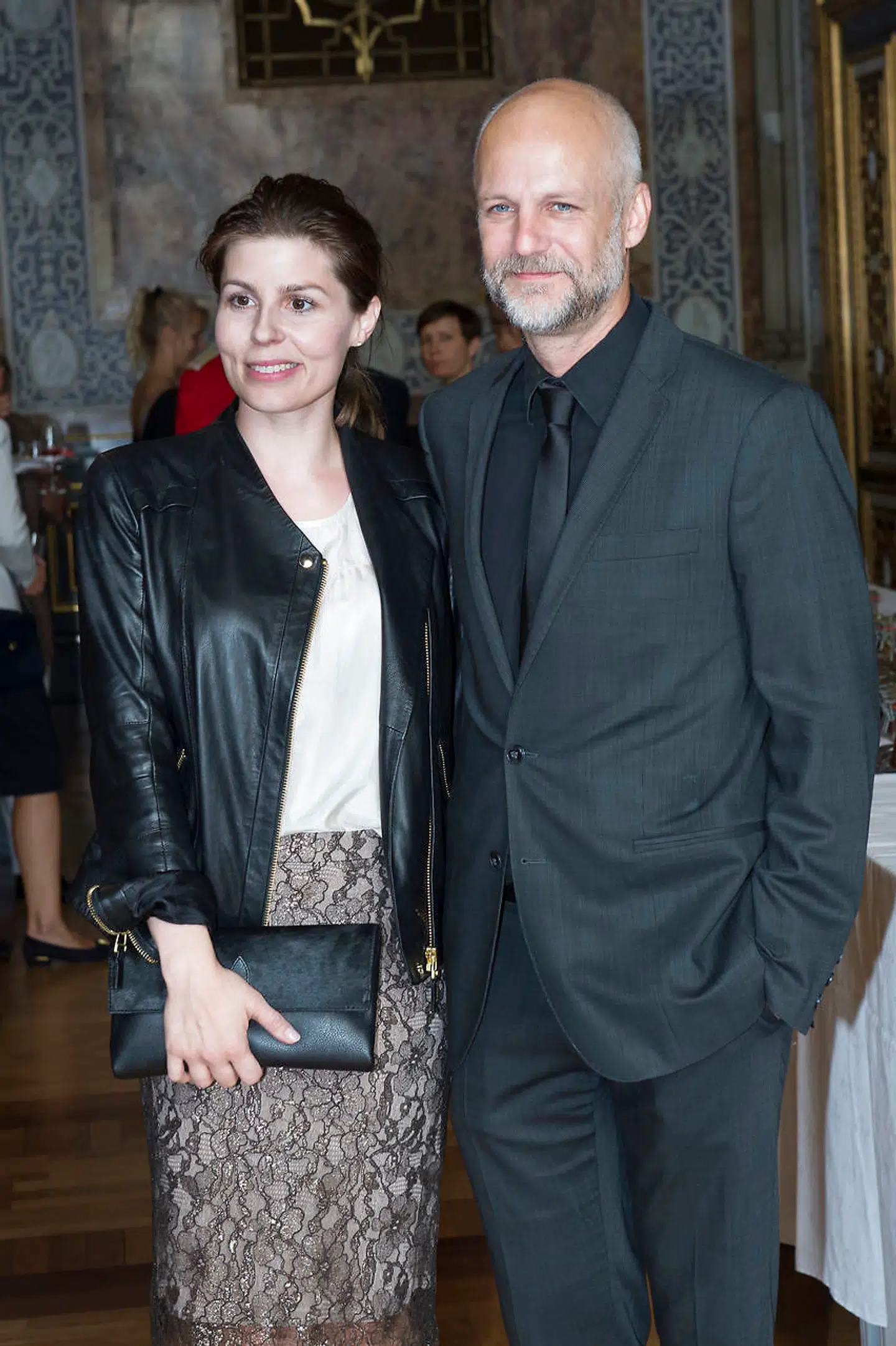 Troels Lyby og hans kæreste, skuespiller Cecilie Stenspil.