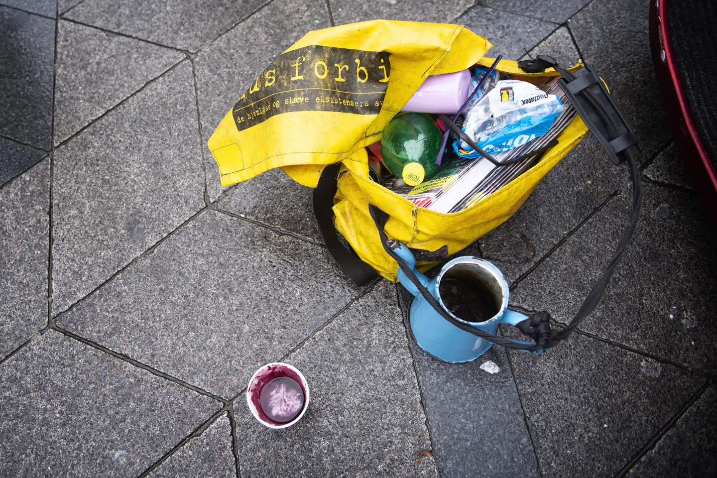 Skrækscenariet med flere hundrede smittede hjemløse er nu forvandlet til en glæde over, at kun ganske få har været smittede. (Arkivfoto) Ida Guldbæk Arentsen/Ritzau Scanpix