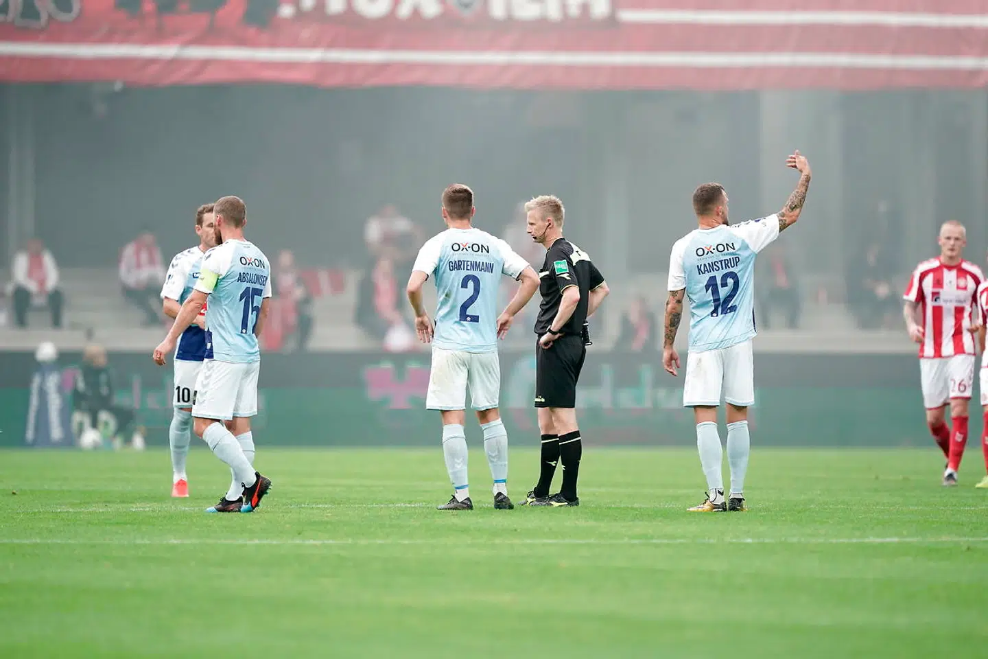 Finale i Sydbank Pokalen: AaB - SønderjyskE. Blue Water Arena Esbjerg onsdag den 1 juli 2020.