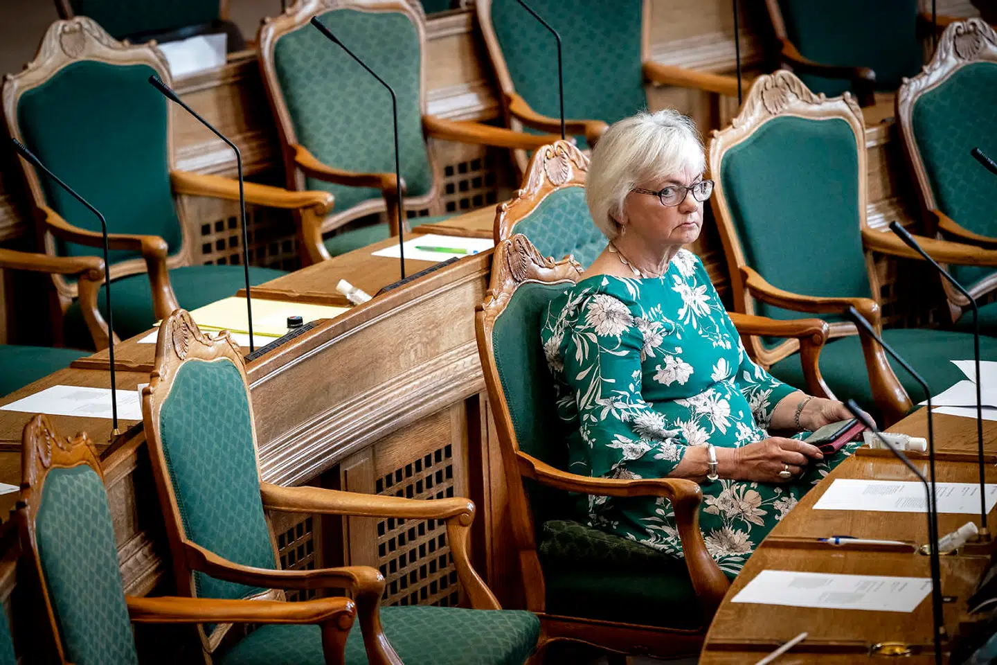 Eks-formanden Pia Kjærsgaard er i dag udlændingeordfører for Dansk Folkeparti. (Foto: Mads Claus Rasmussen/Ritzau Scanpix)