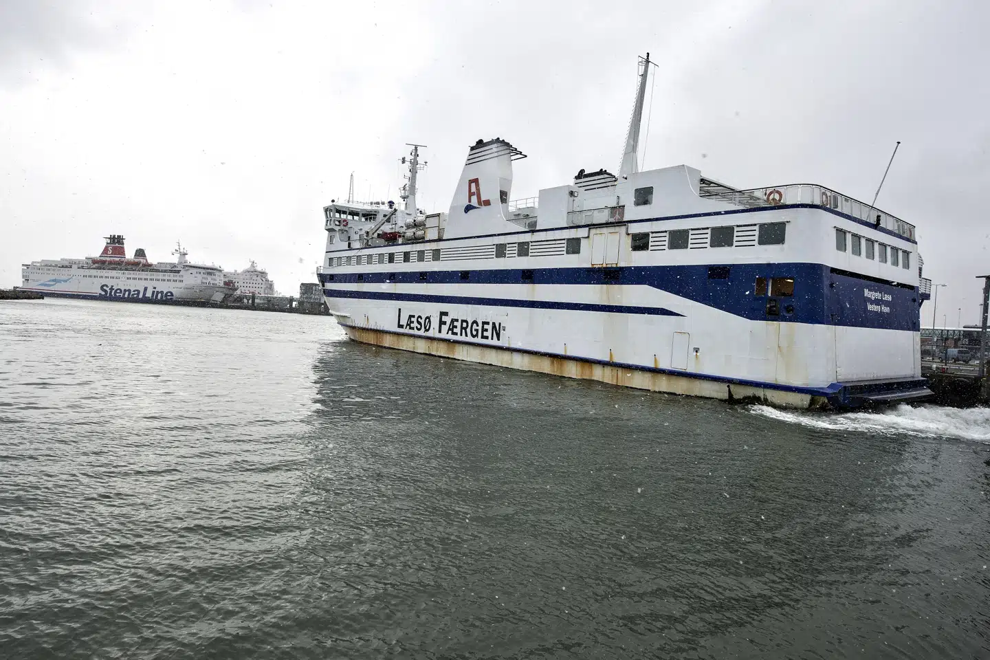 Som en del af den såkaldte sommerpakke, der skal hjælpe turismeerhvervet, tilbyder 52 færgeruter i Danmark gratis rejser for alle gående og cyklister i hele juli. Henning Bagger/Ritzau Scanpix