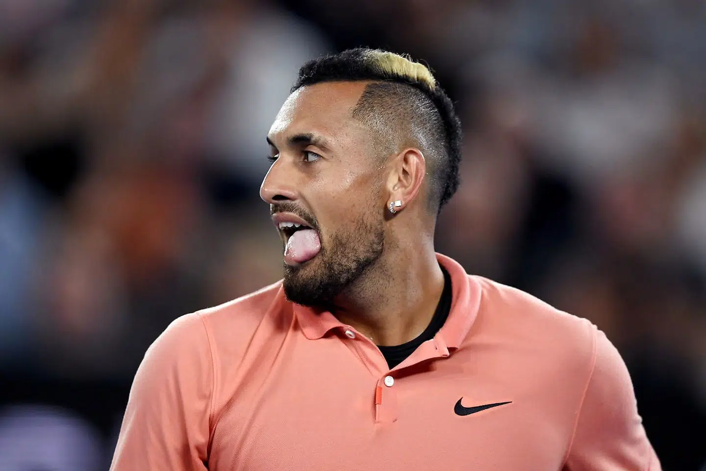 Nick Kyrgios er ikke imponeret.
