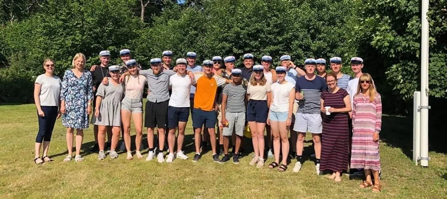 3.n fra Maritim Student i Frederikshavn. Det er en uddannelse, der udbydes af Frederikshavn Gymnasium og Martec. Privatfoto.