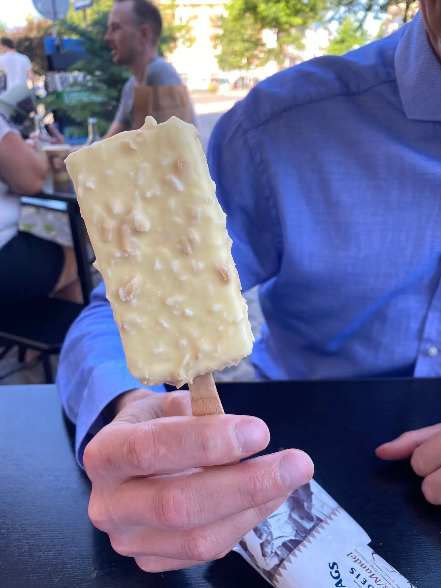 Gammeldags flødeis kokos/mandel