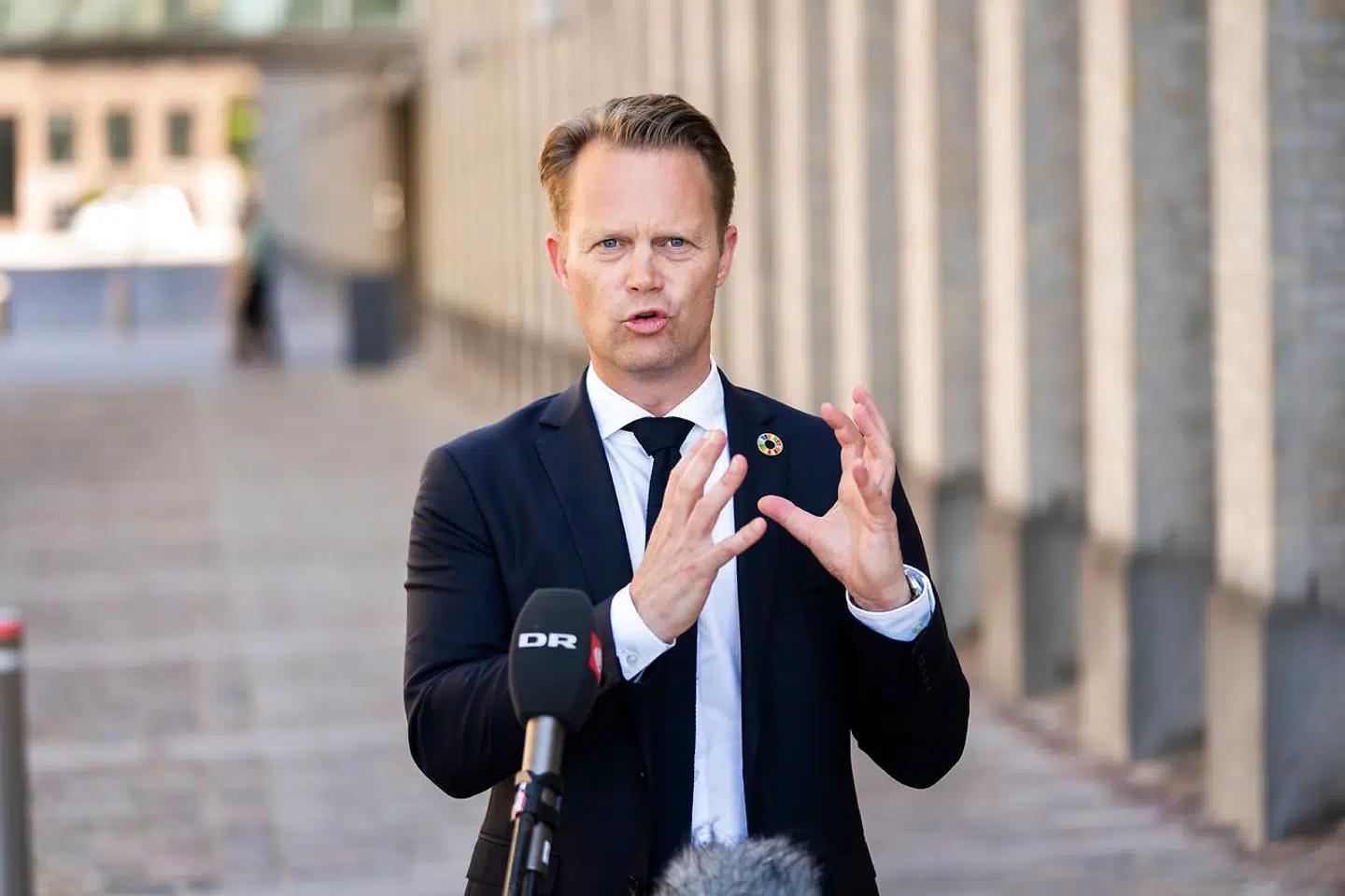 Udenrigsminister Jeppe Kofod.