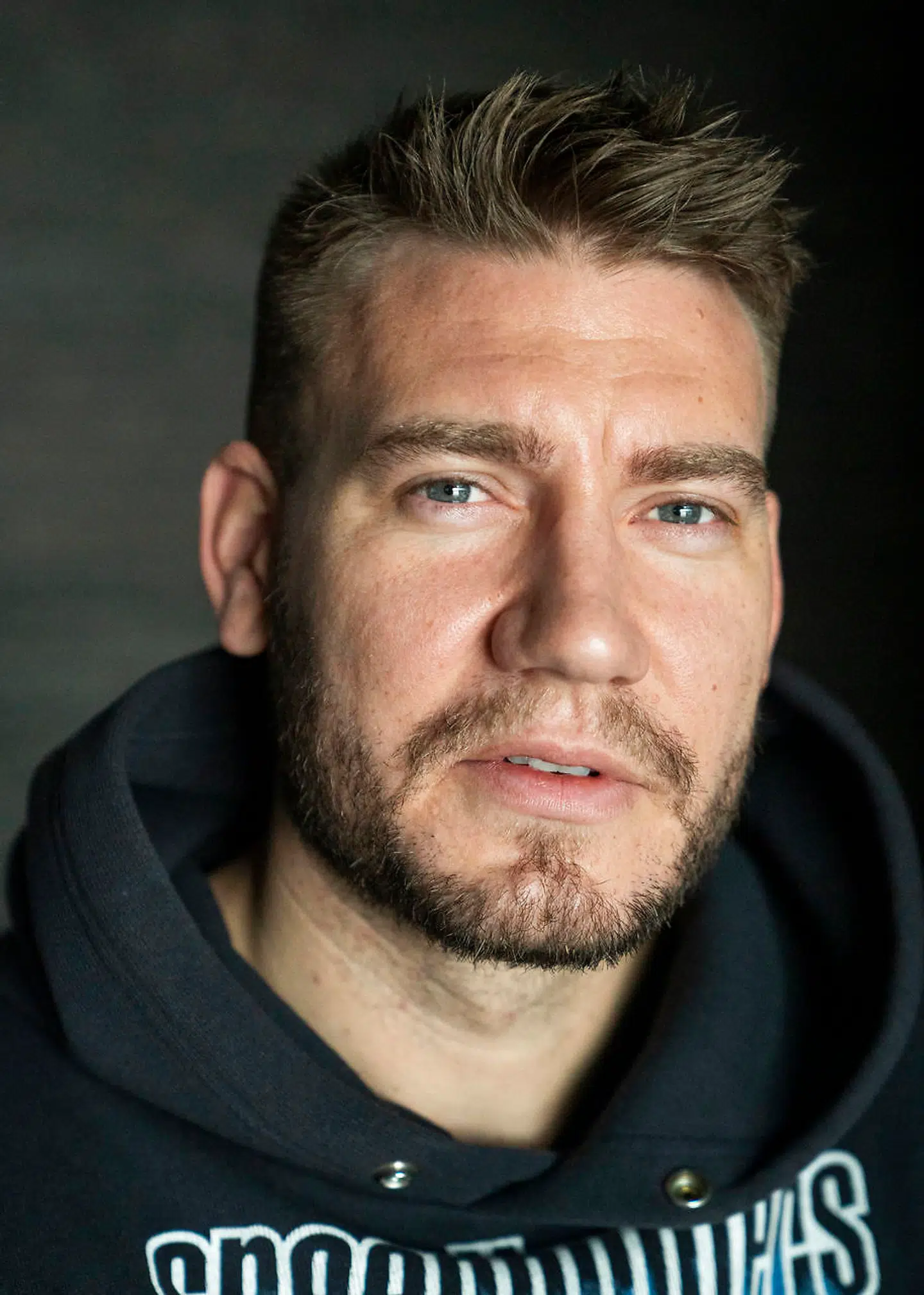 Portræt af Nicklas Bendtner, som er aktuel med ny TV-serie: "Bendtner og Philine".