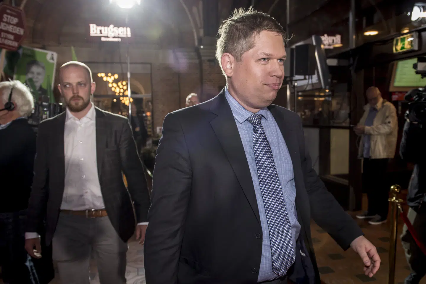 Rasmus Paludan er partileder for Stram Kurs, som stillede op til folketingsvalget i 2019. Partilederen har undervejs i retssagen begrundet sine udtalelser med, at de er en del af hans politiske virke. (Arkivfoto) Mads Claus Rasmussen/Ritzau Scanpix