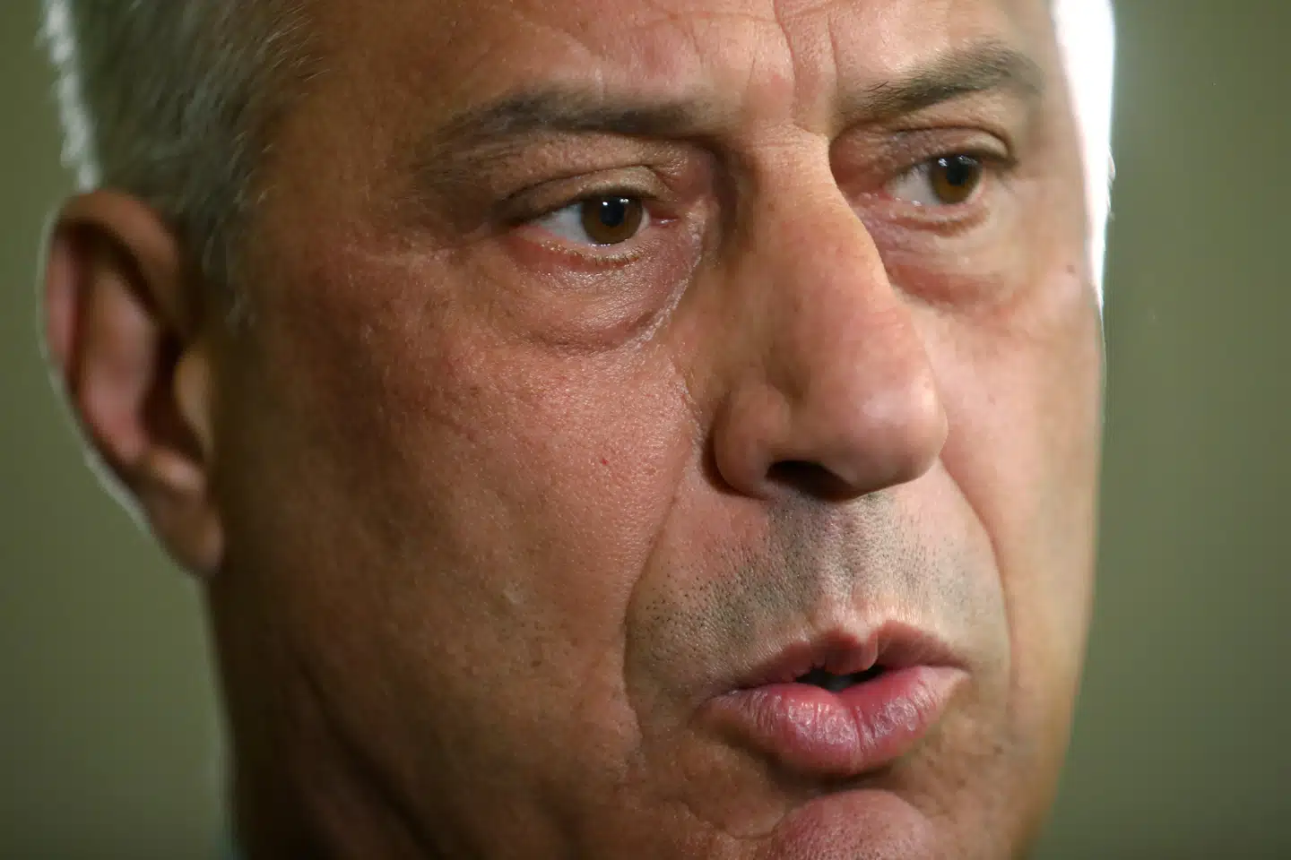 Kosovos præsident, Hashim Thaci. Hannibal Hanschke/Reuters
