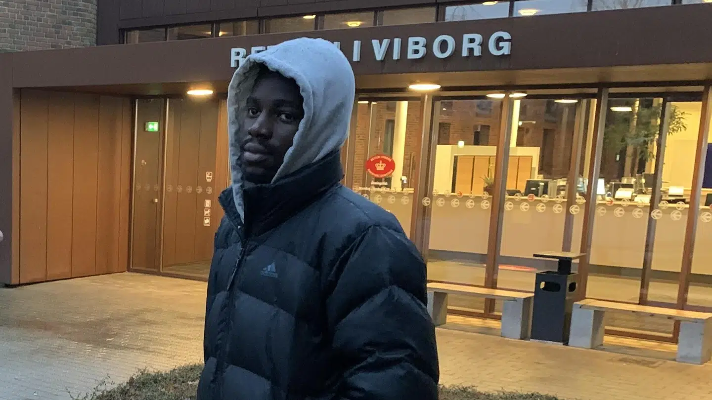 Bernio Verhagen foran Retten i Viborg.