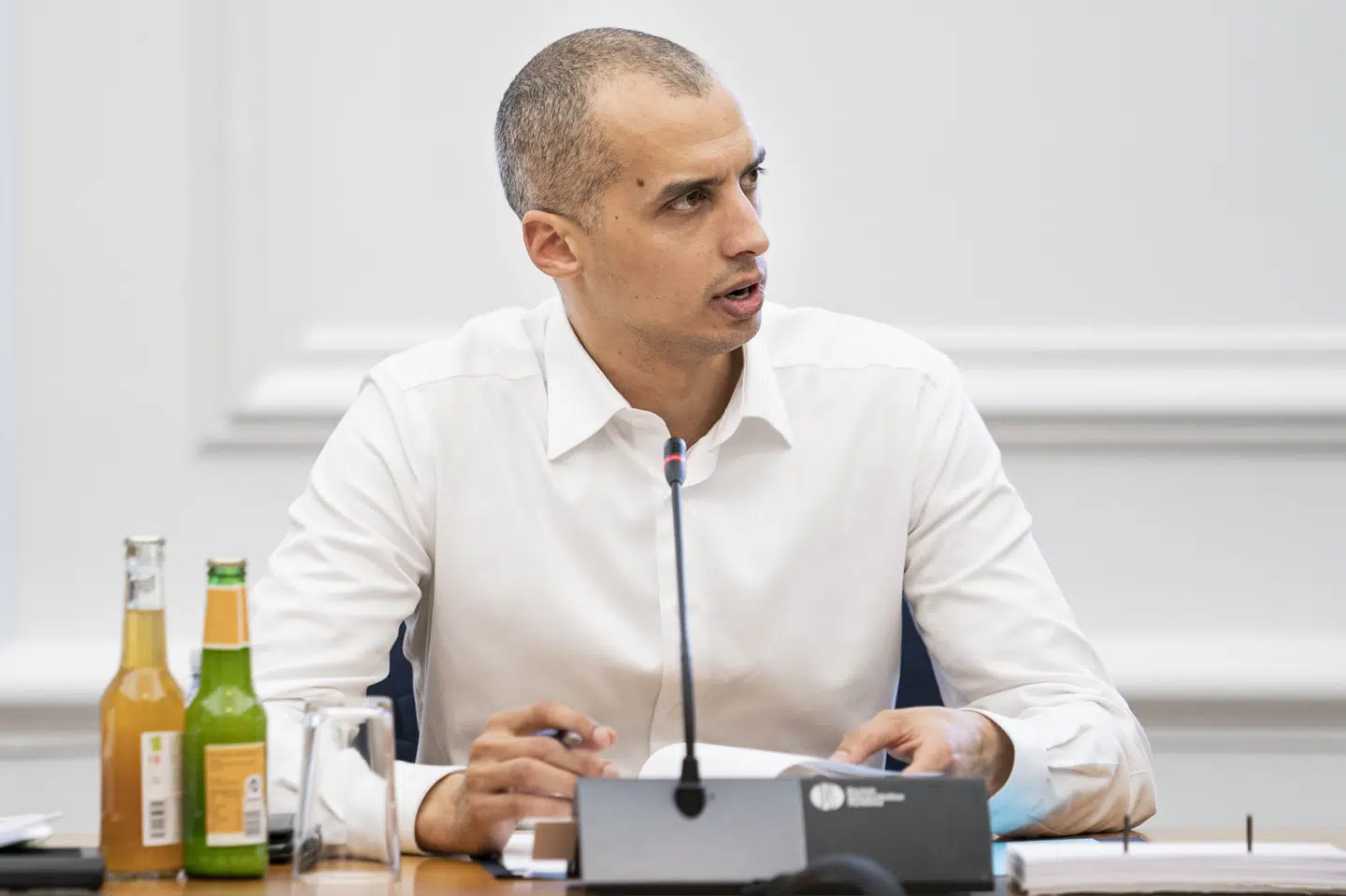 - Det er det danske samfund, der prøver at forsvare sig ved at udvise nogen, og så synes jeg, at det er dybt urimeligt, at der er faldet en dom, der siger, at vi åbenbart ikke må udvise ham, siger udlændinge- og integrationsminister Mattias Tesfaye (S) om sag ved menneskerettighedsdomstolen i Strasbourg. Niels Christian Vilmann/Ritzau Scanpix