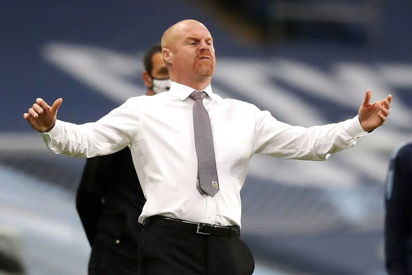 Burnley-manager Sean Dyche kalder banneret for 'uacceptabelt'.