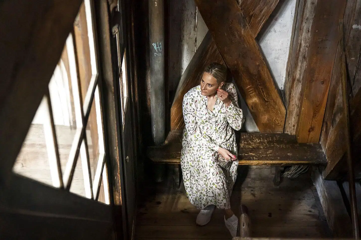 Mette Bluhme Rieck og Kasper Nielsen ønsker at flytte i hus i stedet for deres lejlighed, men det er ikke lykkedes at finde det rette sted endnu, fortæller hun i et nyt interview.