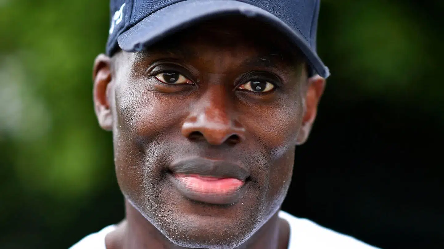 Patrick Hutchinson hjalp den højreorienterede Bryn Male i sikkerhed. Foto: Dylan Martinez