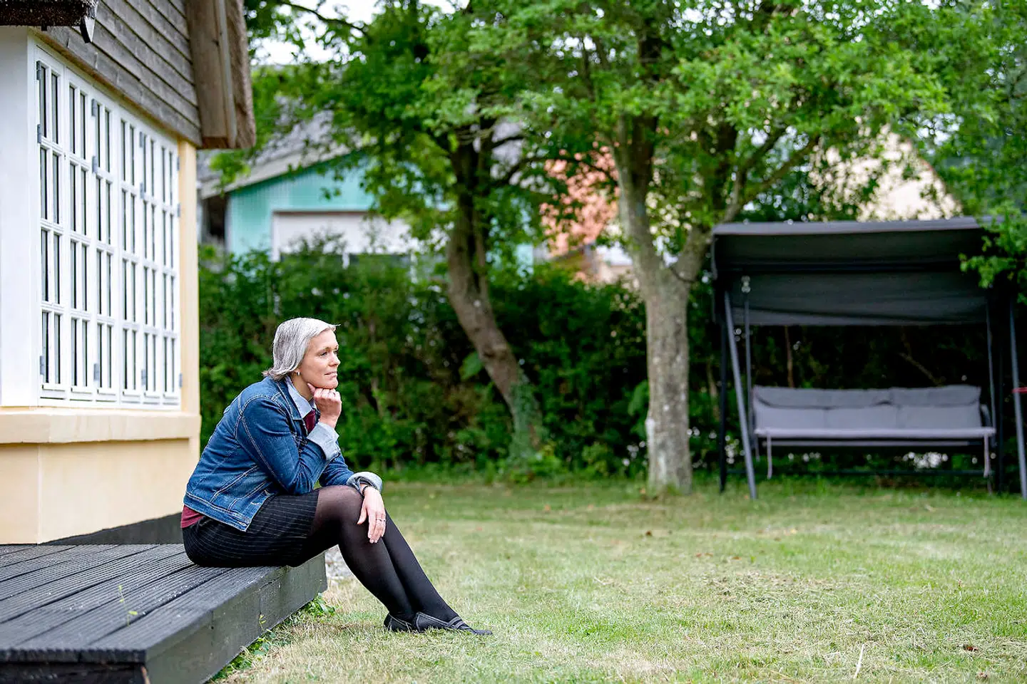 Suzanne Wittrock blev skilt fra sin mand, da han var syg. Hun har gjort sig erfaringer med at leve sammen med en uhelbredeligt syg.