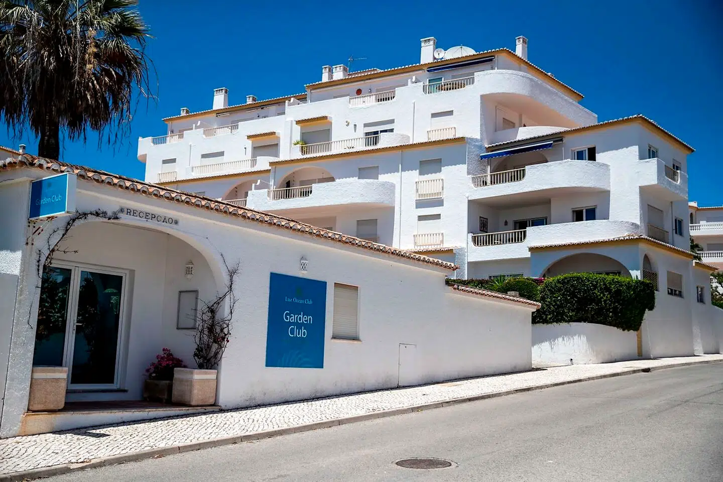 Hotellet på Algarvekysten i Portugal, hvor den lille britisk pige forsvandt tilbage i 2007. (Arkivfoto)