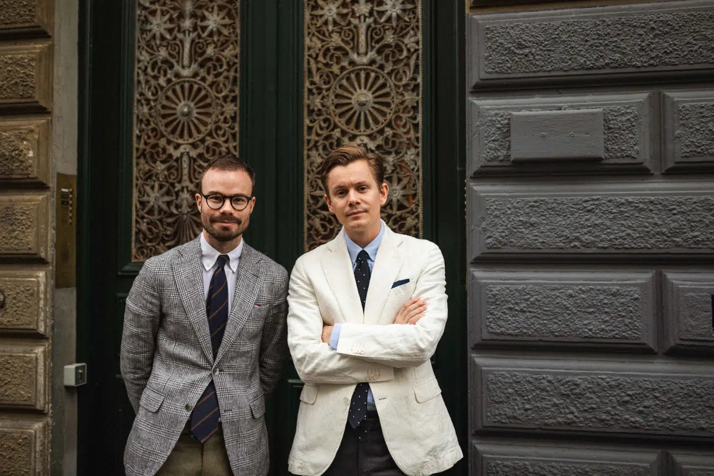 Stifterne af An Ivy, Nikolaj Dylsing Olsen og Alexander Gram. Privatfoto.