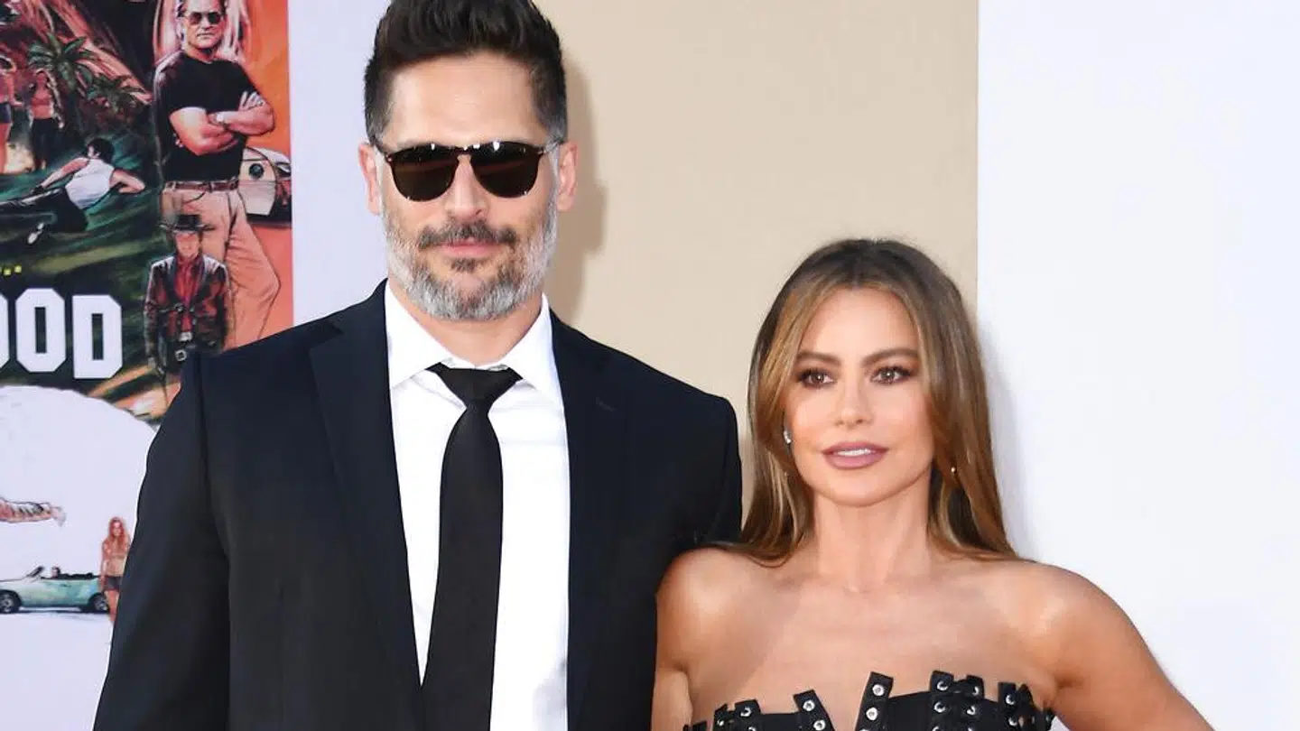 Sofia Vergara med sin nuværende partner, ægtemanden Joe Manganiello.