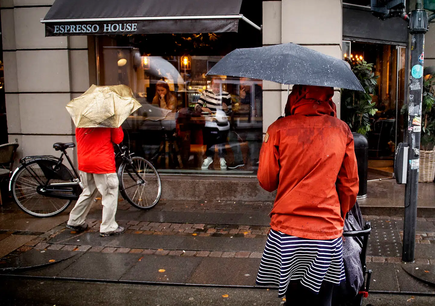 Regnvejr i København.