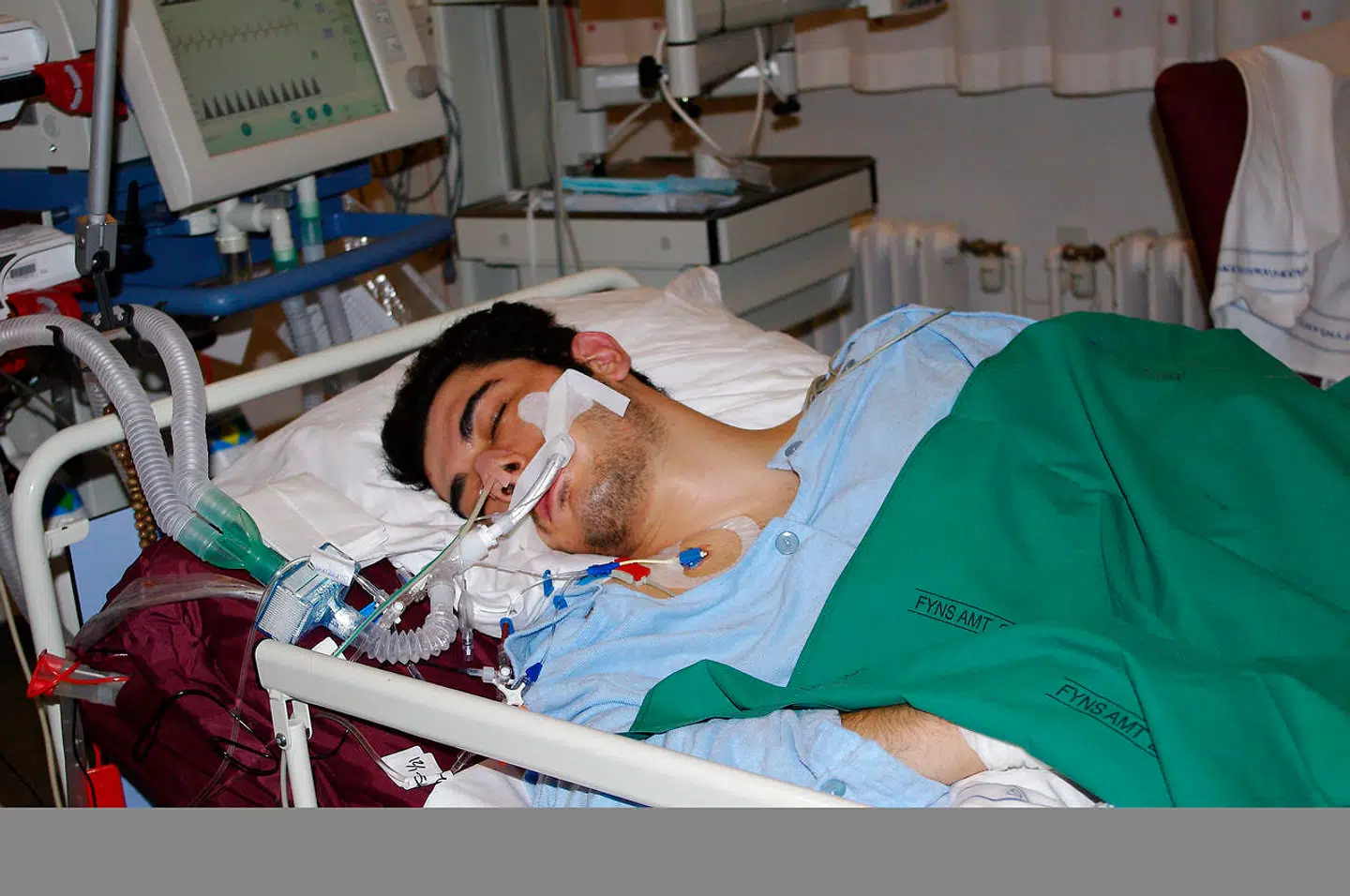 Ekrem Sahin i respirator efter tumult med personalet i Kolding Arrest.