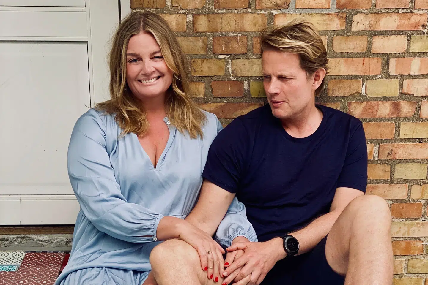 Michelle Hviid med manden i sit liv, Morten Brix.