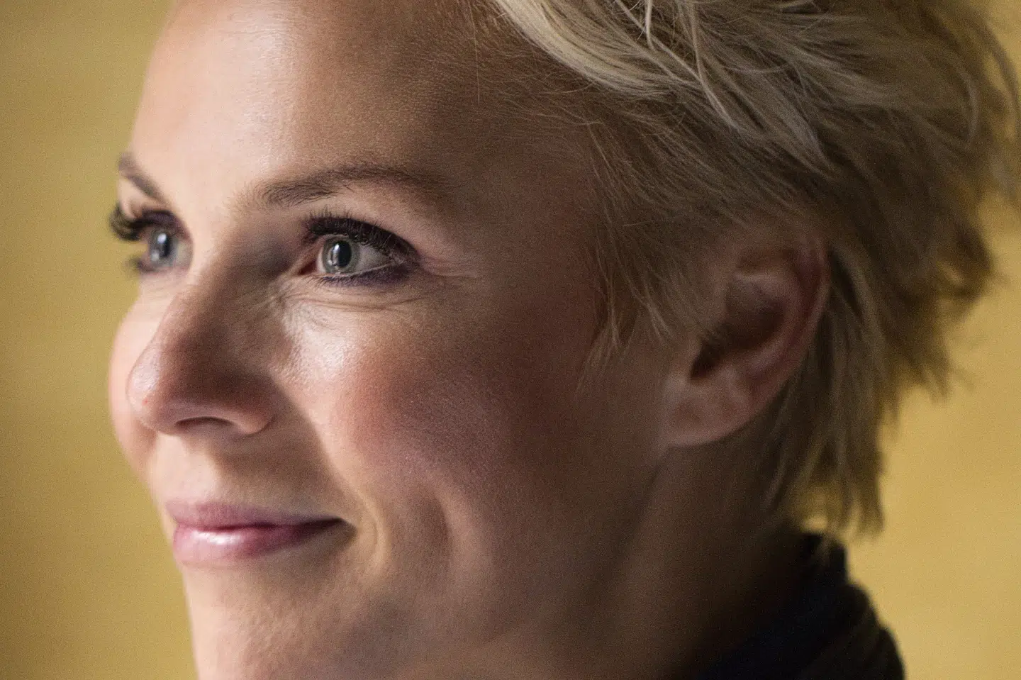 Lene Beier, som oprindeligt er uddannet skolelærer, er en efterspurgt tv-vært. Ved uddelingen af Billed-Bladets TV-Guld er hun blevet kåret Årets stjerneskud i 2014 og Årets kvindelige underholdningsvært både i 2016 og 2017. (Arkivfoto) David Leth Williams/Ritzau Scanpix