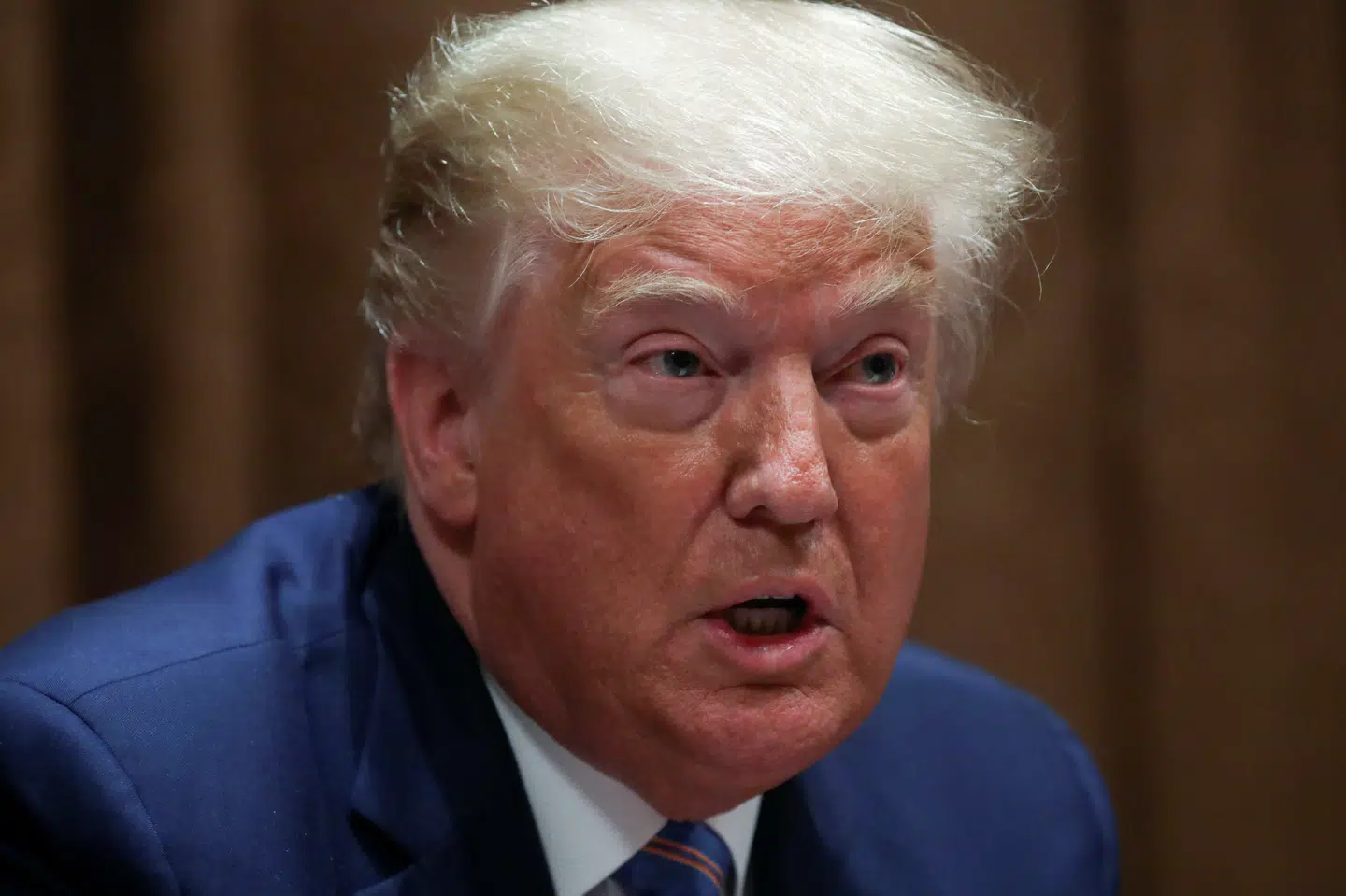 Præsident Donald Trump ventes at underskrive en politireform tirsdag. Leah Millis/Reuters