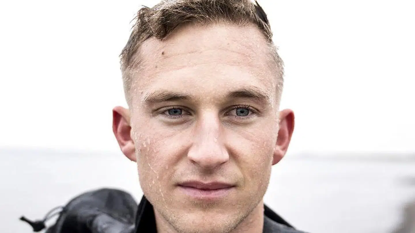 Anders Hofman gennemførte som den første en ironman på Antarktis.