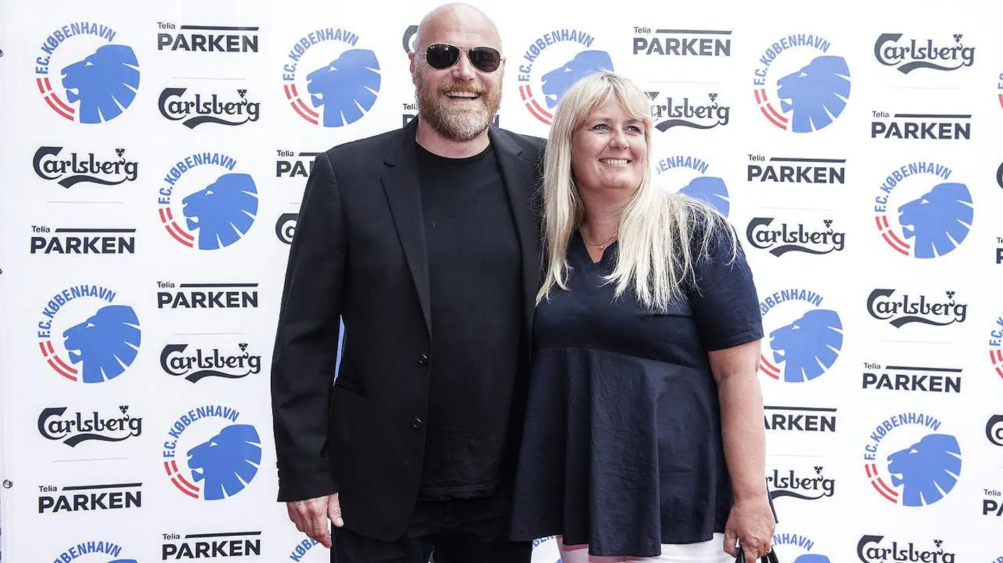 Mads Steffensen og konen Marianne til Bruce Springsteen i Parken i 2016.