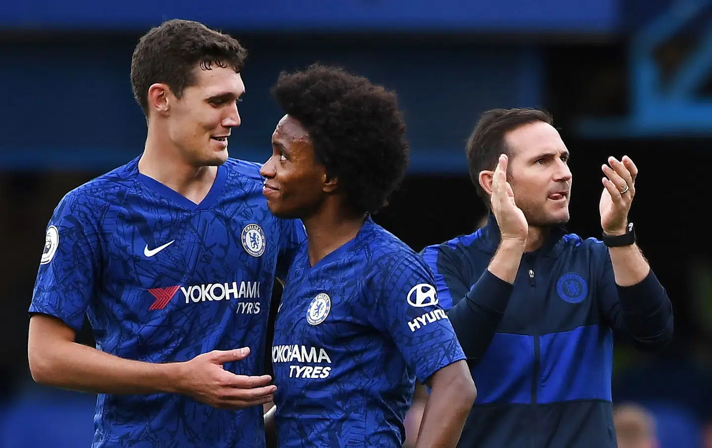 Andreas Christensen har tidligere fået støtte med på vejen af Frank Lampard.