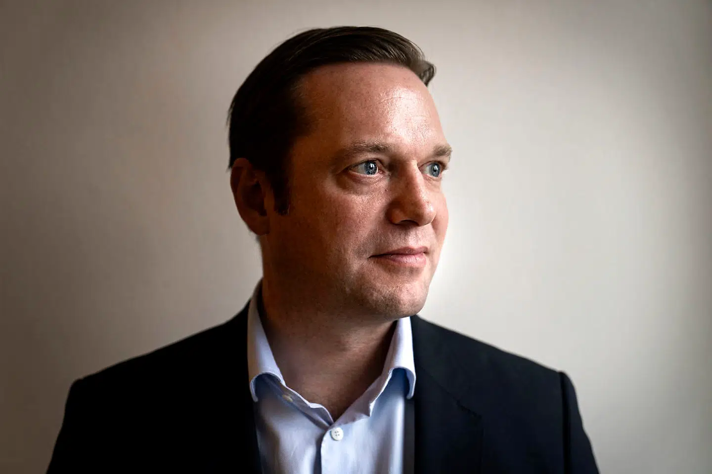 Marcus Knuth (K) støtter op om et forbud mod muslimske bønnekald. Han kalder det et 'skråplan' at tillade bønnekald i Danmark. (Foto: Ida Guldbæk Arentsen/Scanpix 2019)