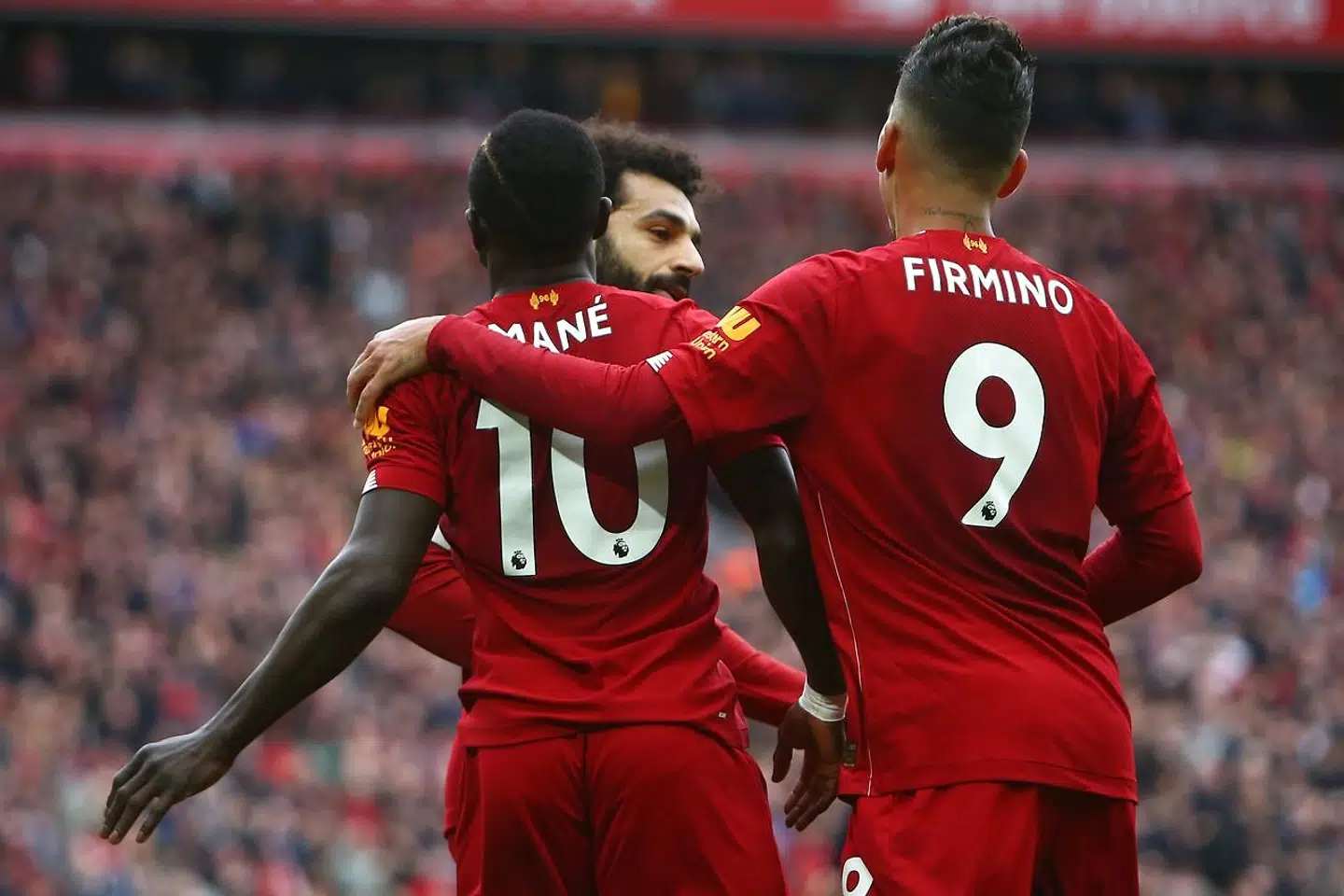 Mané, Salah og Firmino bliver skiftet ud med Black Lives Matter.
