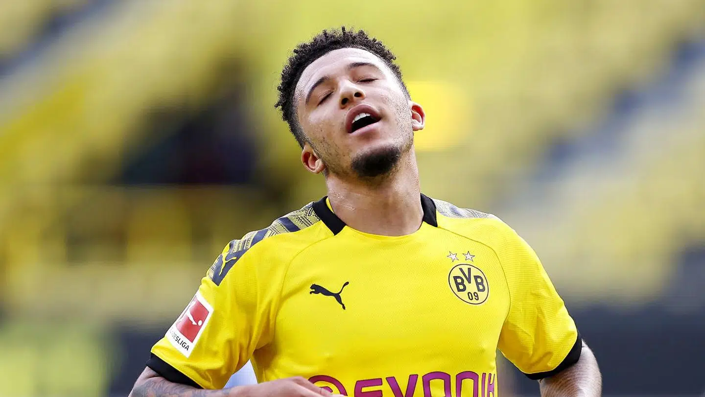 Jadon Sancho ligner en spiller, der skal videre fra Dortmund.