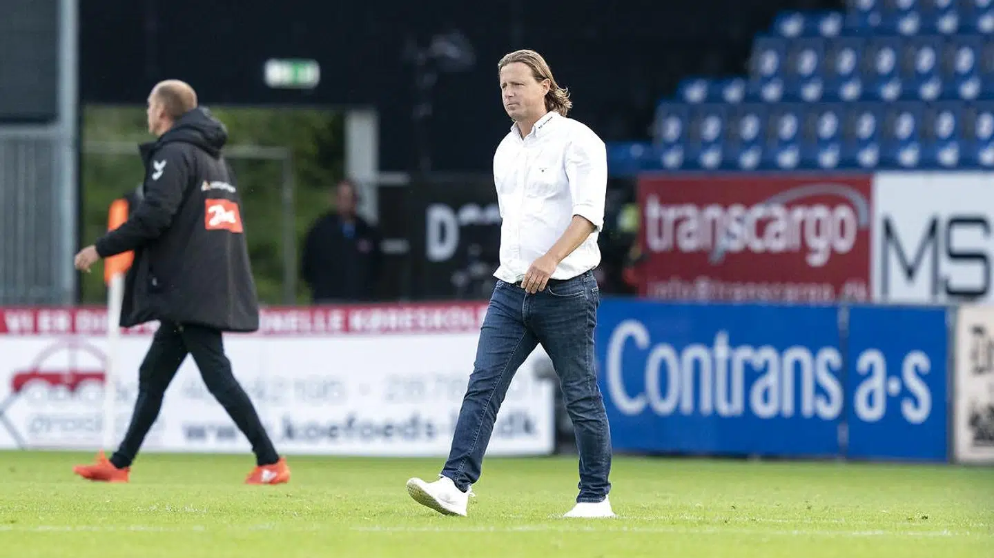 AC Horsens-træner, Bo Henriksen, efter pokalnederlaget til SønderjyskE, der kostede AC Horsens en plads i pokalfinalen mod AaB.