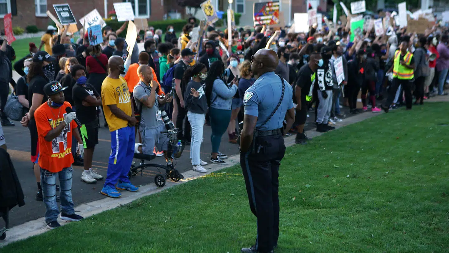 Black Lives Matter-bevægelsen er blusset op i USA efter drabet på George Floyd, som døde i forbindelse med en brutal anholdelse.