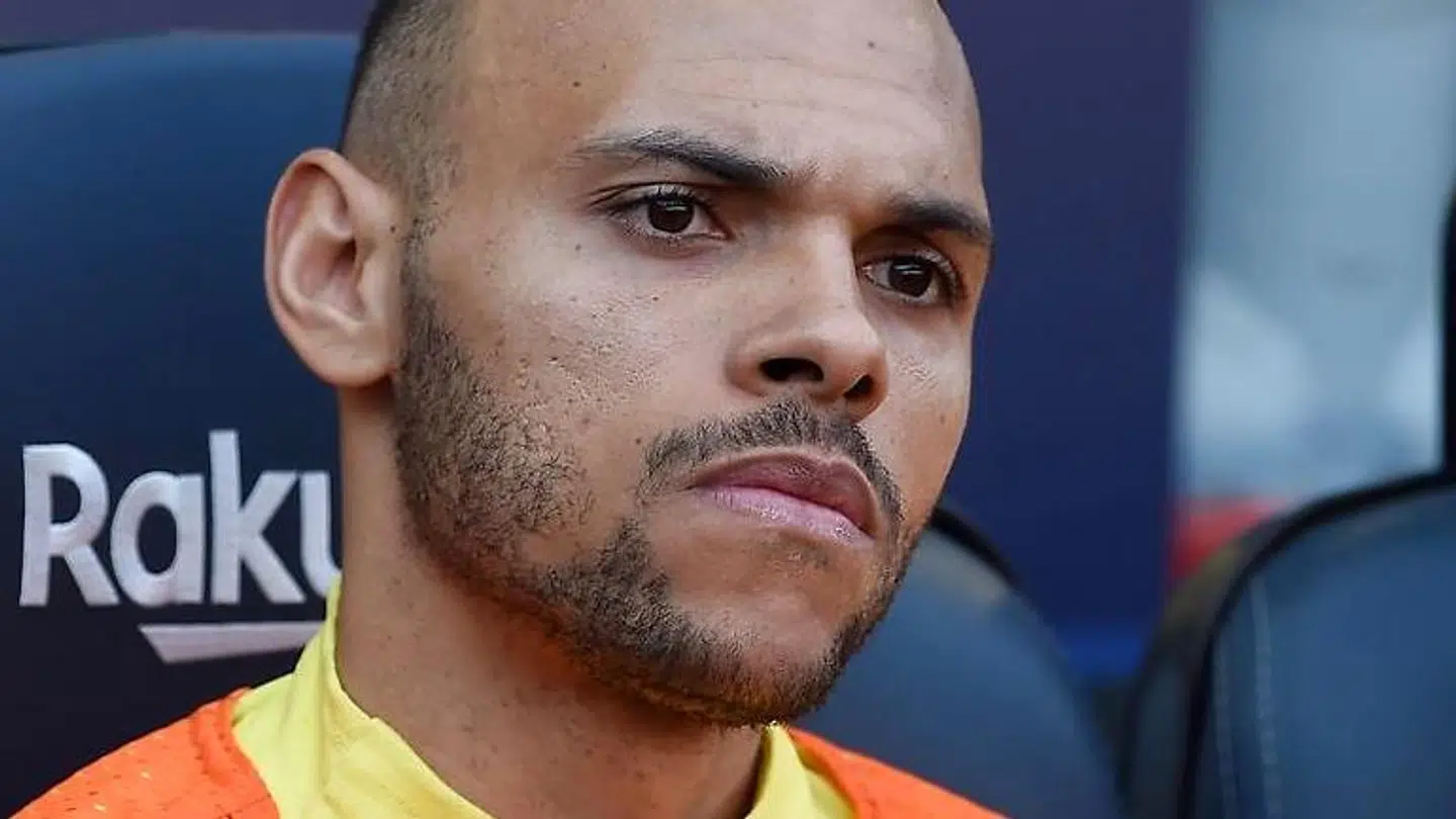 Martin Braithwaite har skrevet en femårig kontrakt med FC Barcelona.