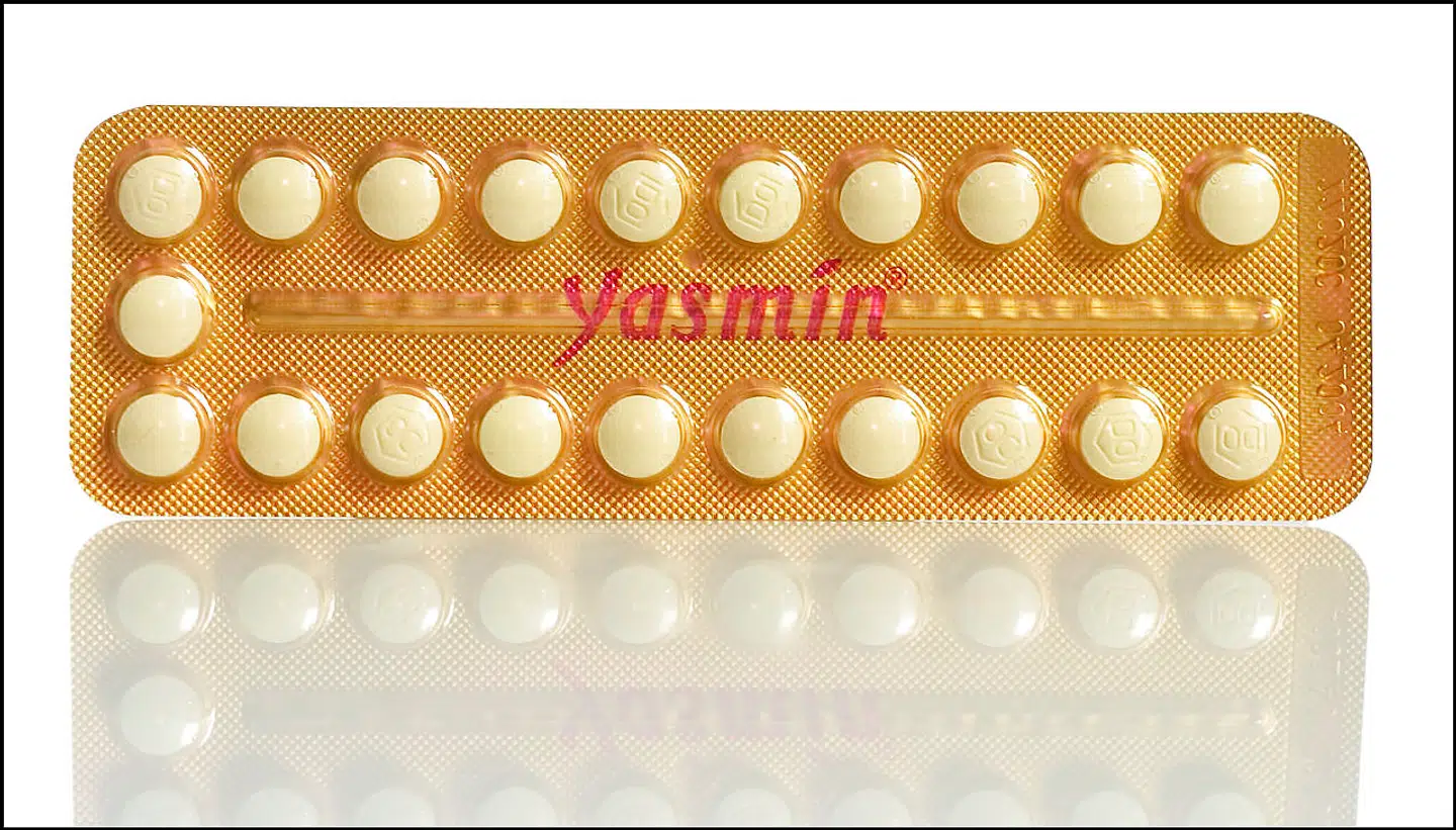 P-piller af mærket Yasmin.