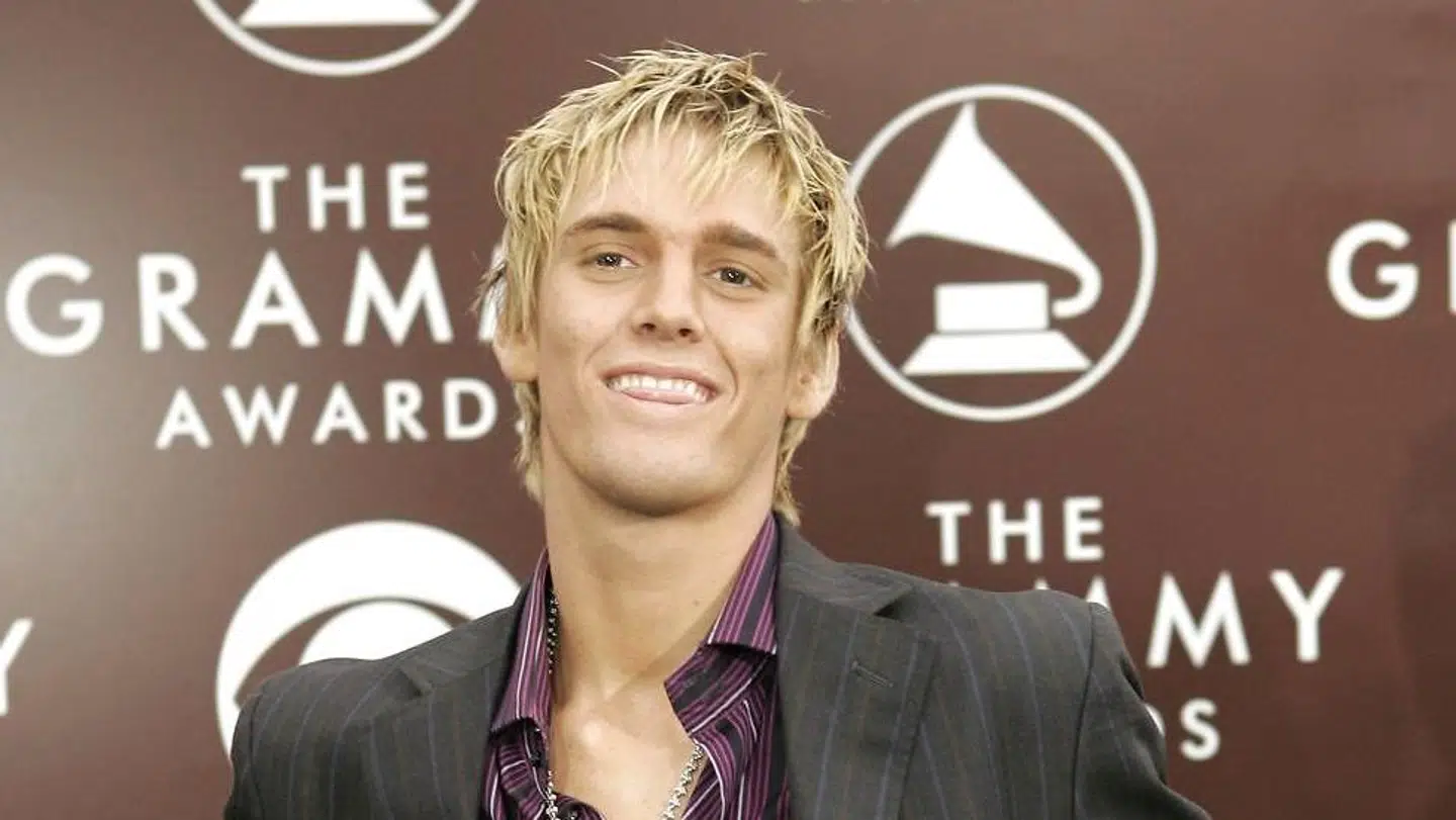 Sanger Aaron Carter i et arkivfoto fra 2005.