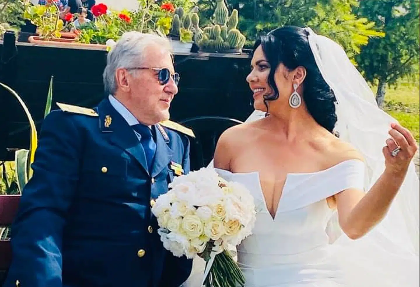 Ilie og Ioana Nastase blev gift i den forgangne weekend.