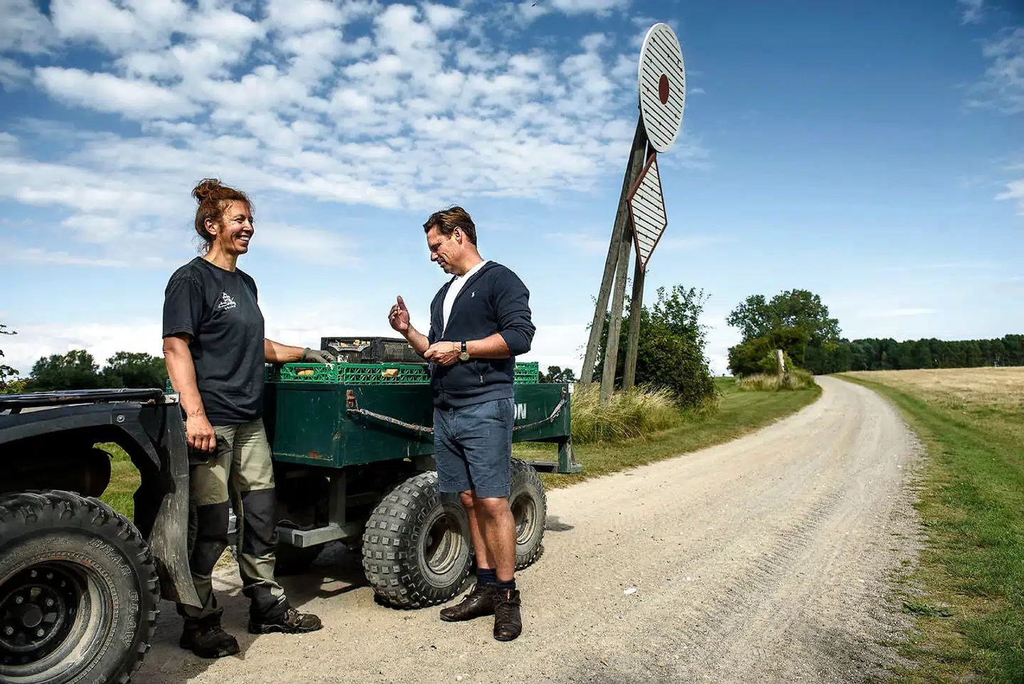 Kim Fournais ejer sin egen private ø, Vejrø. Solen skinner, men pengene fosser ud. Arkivfoto: Niels Ahlmann Olesen